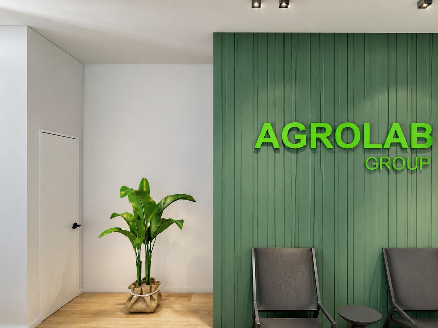 Headquarters Agrolab — Recepción zona espera