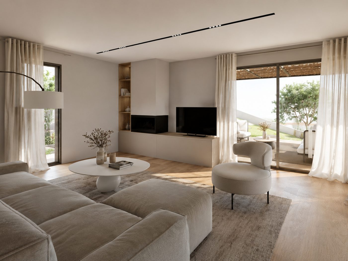 Ampliación Castellvell — Salón sofá