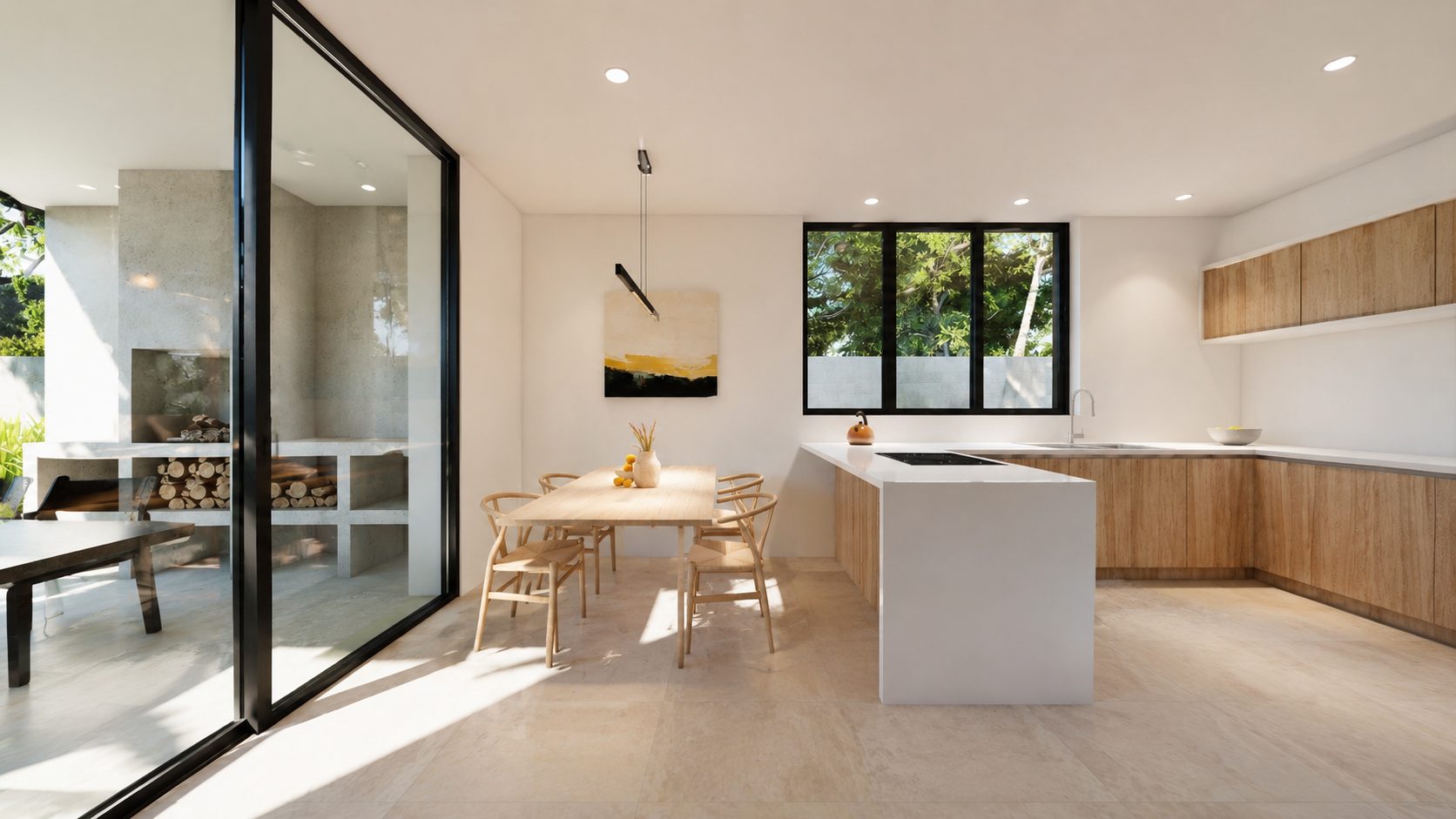 Casa Blancafort — Cocina comedor