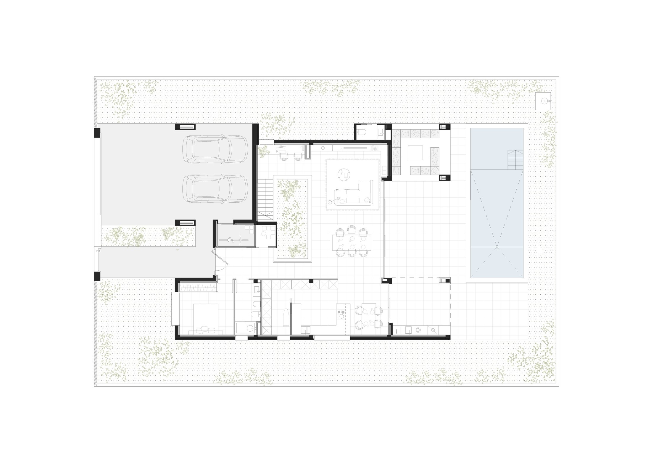Casa Blancafort — Planta baja