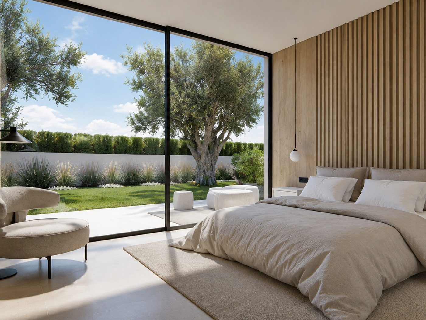 Casa Cosis — Dormitorio jardín