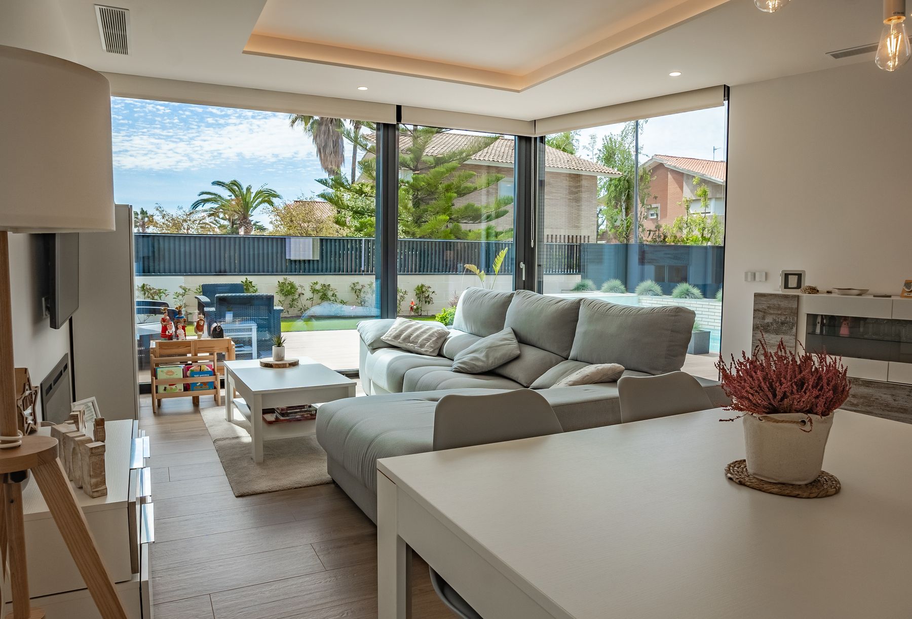 Casa H — Salón estar
