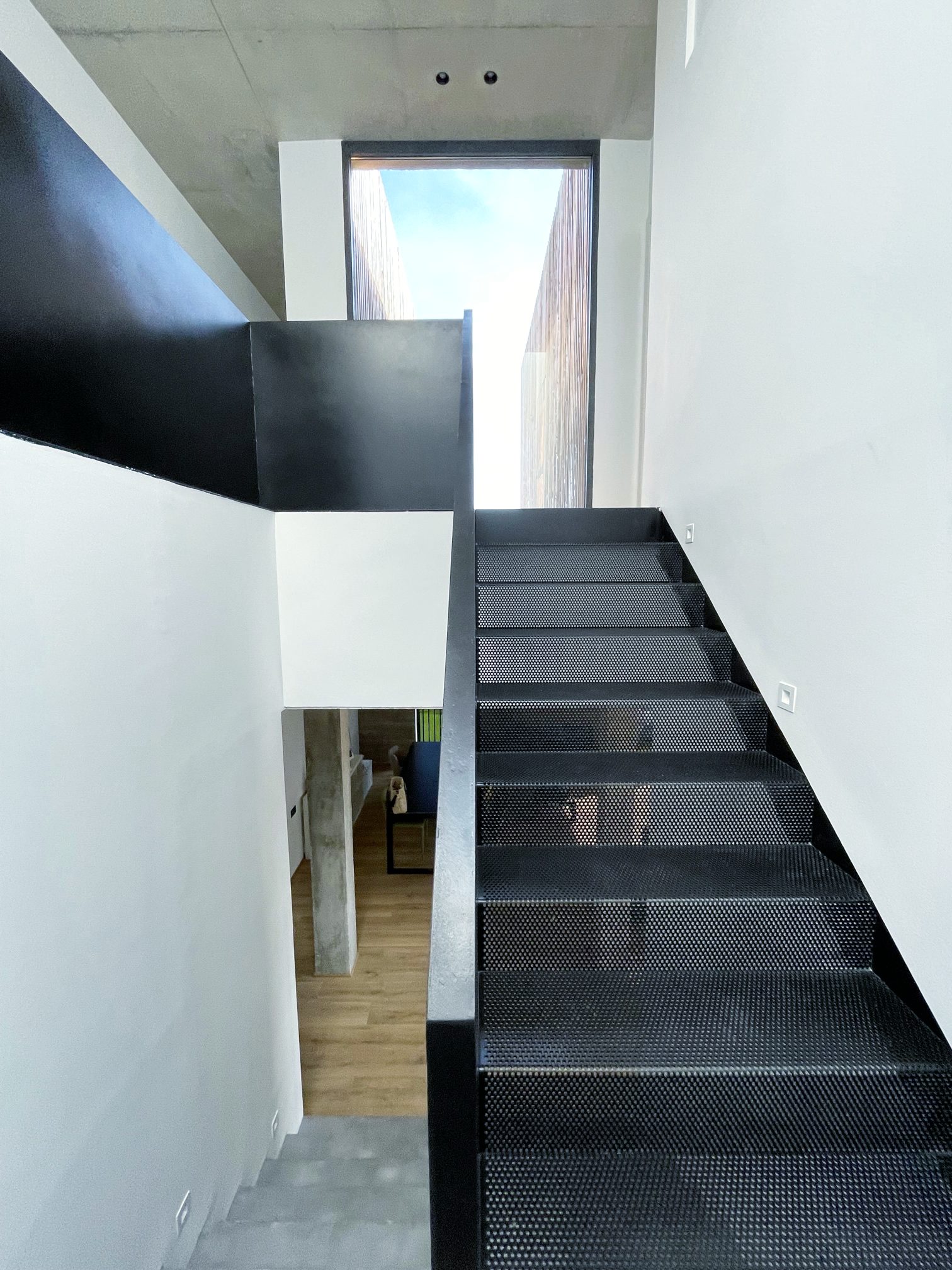 Casa # — Escalera interior
