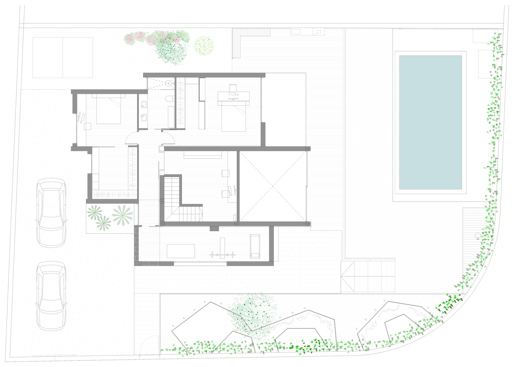 Ampliación Casa Marina — Planta vivienda