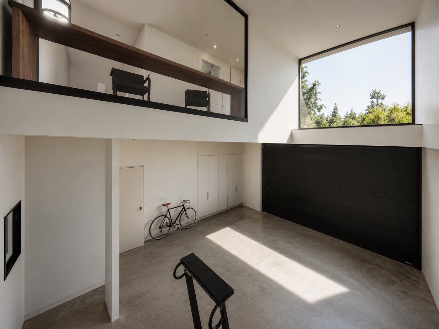 Casa X — Altillo garaje