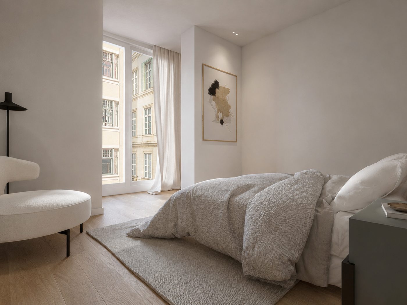 Reforma Abril — Dormitorio ventana