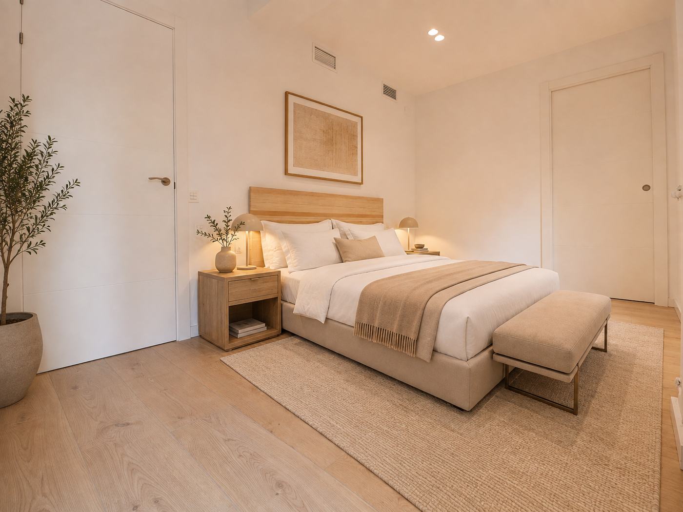 Reforma Espro — Dormitorio cabecero