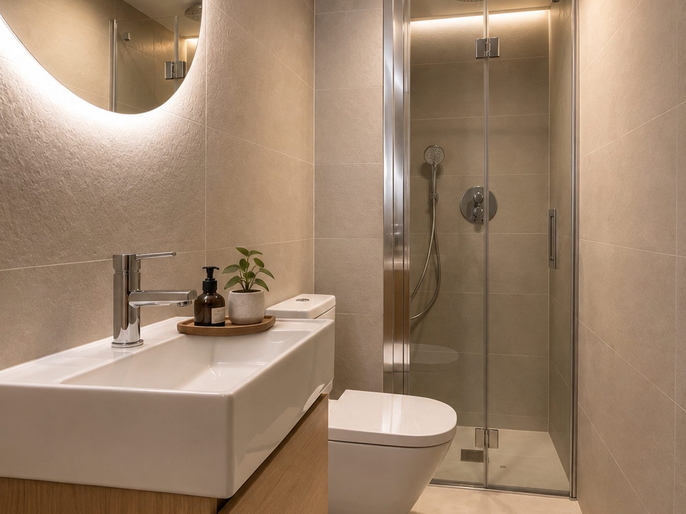 Reforma GM — Baño lavabo ducha