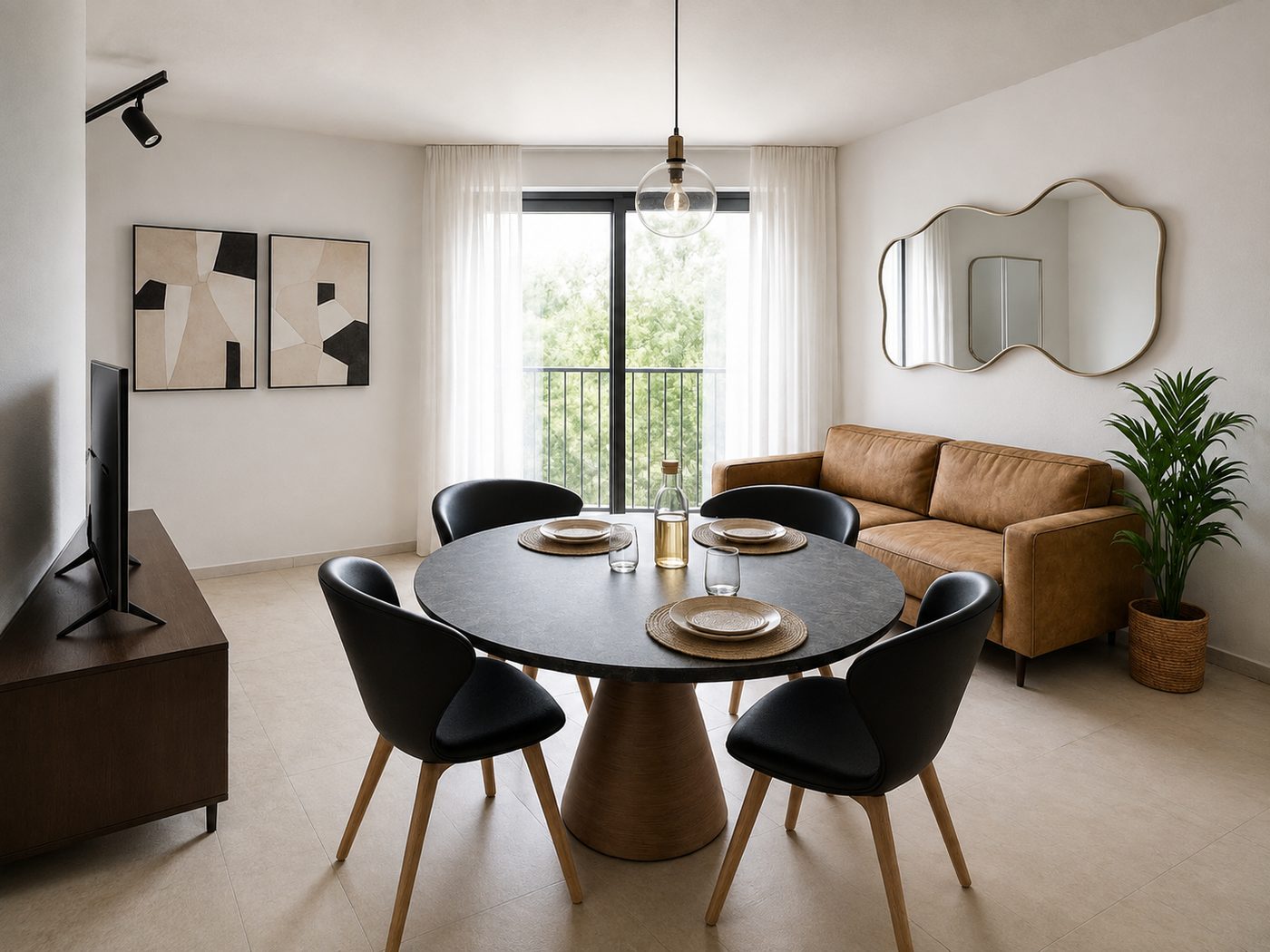 Viviendas Pallaresos — Salón comedor